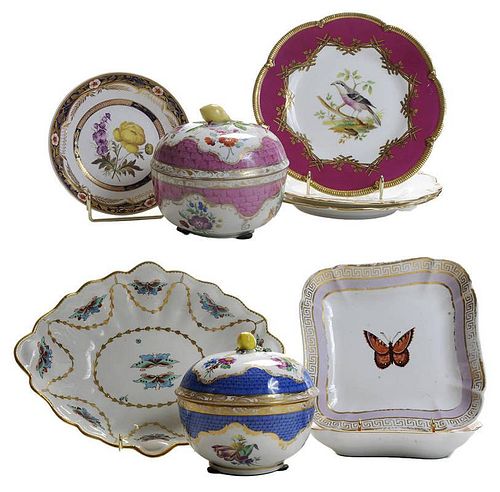 Nine Pieces Assorted English Ceramics