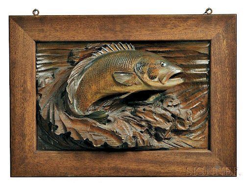 Leander Allen Plummer II (Maine, Massachusetts, 1857-1914)      Swimming Fish