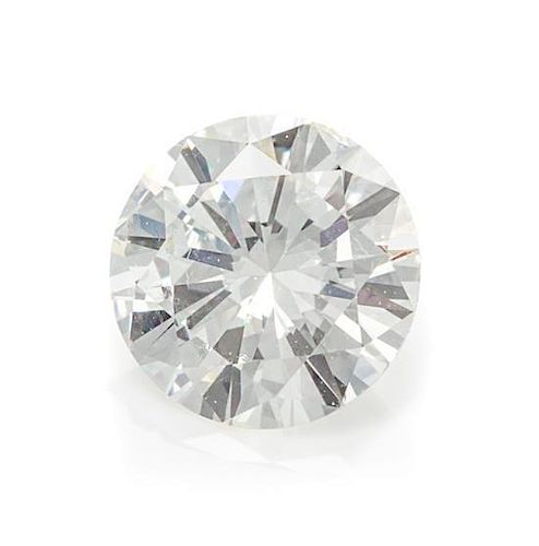 A 0.41 Carat Round Brilliant Cut Diamond,