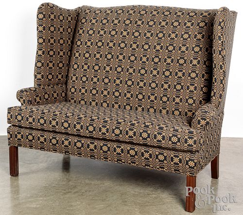 Contemporary Dunroven House wingback love seat