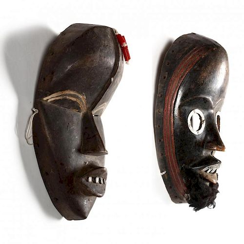 Liberia, Two Kran Masks