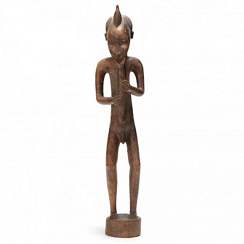 African Depiction of a Flute Player