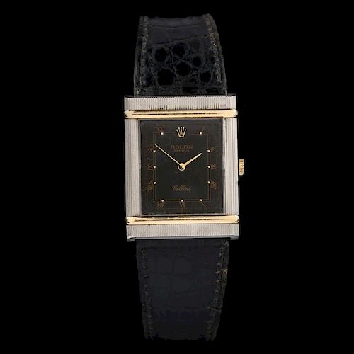 Gent's 18KT "Cellini" Watch, Rolex