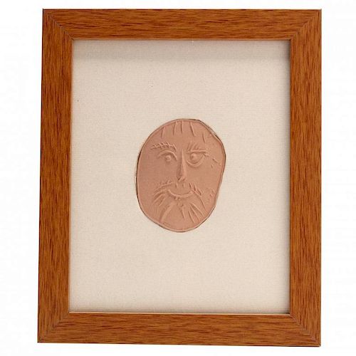 Pablo Picasso (1881-1973), Earthenware Medallion