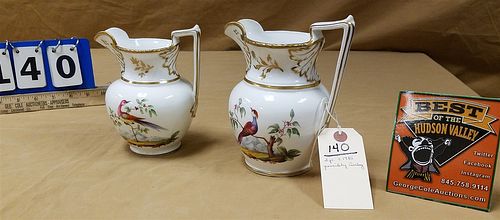 LOT 2 C 1780 PITCHERS POSSIBLY DERBY 7" AND 6"