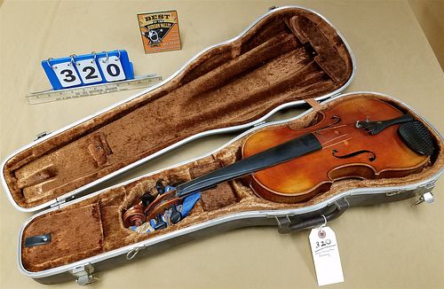 ANTON SCHROETTER GERMANY VIOLIN AND CASE
