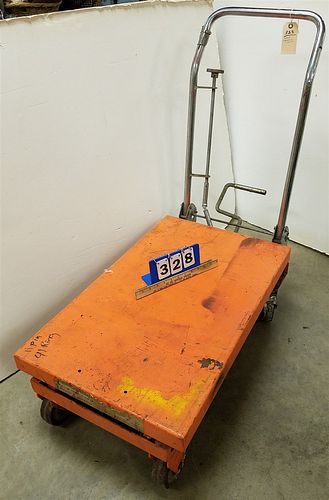 CENTRAL HYDRAULICS TABLE CART 1100 LB