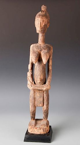 Old Dogon Carved Wood Figure
