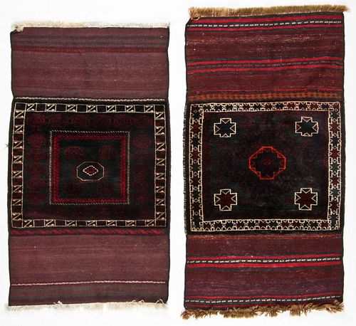 2 Vintage Beluch Rugs, Afghanistan