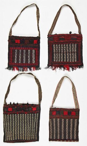 4 Vintage Central Asian Trappings, Afghanistan