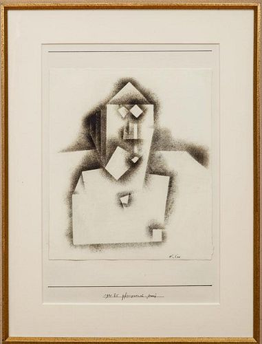 After Paul Klee (1879-1940): Physiognomic "Severe"