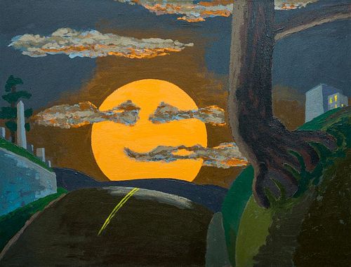 Edward Avedisian (1936-2007): Harvest Moon