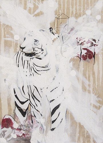 Annabel Emson (b. 1975): Tiger Blossom