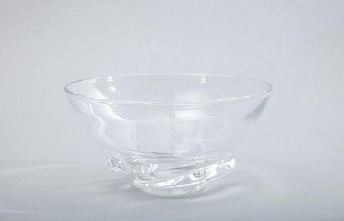 Steuben "Swirl" Glass Bowl