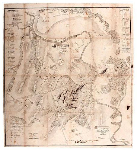 Three Manassas Battle Maps Owned by Kenton Harper, Plus 