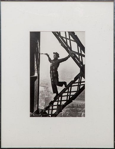 After Marc Riboud (b. 1923): Painter of the Eiffel Tower