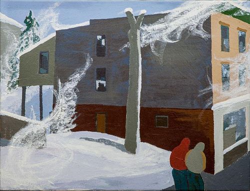 Edward Avedisian (1936-2007): Snowstorm