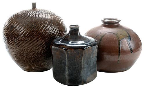 Three Pieces [Mingei] Stoneware