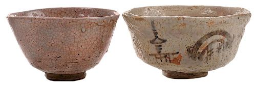 Two Boxed Early [Chawan] or Tea Bowls