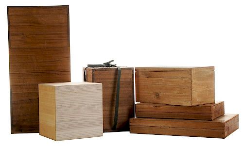 Thirty Paulownia Wood Boxes