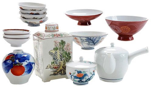 Porcelain Tea Set and Table Articles