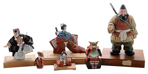 Collection Vintage Toy Samurai and