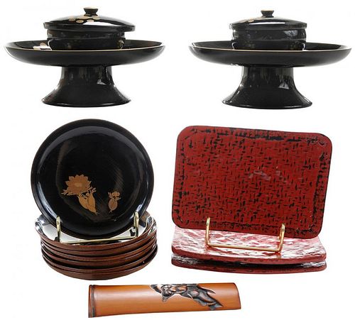 Lacquer Articles for Tea Ceremony