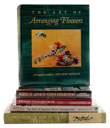29 Books on Ikebana and Floral