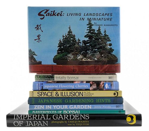 76 Books on Japanese Gardening and