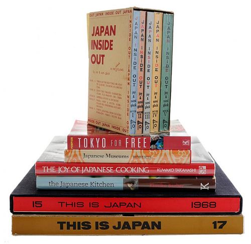 61 Books on Japanese Travel, Cooking