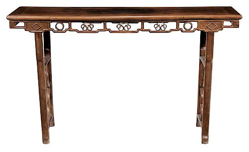 Large Hardwood Altar or Scroll Table