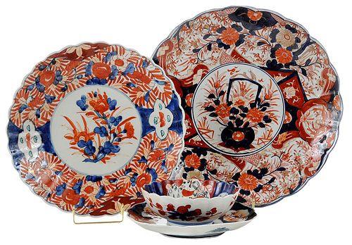 Four Japanese Imari Porcelain Table