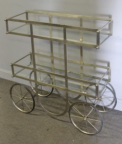 Industrial Style Serving / Display Cart.