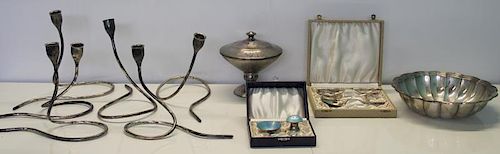 STERLING. Assorted Grouping of Silver Items.
