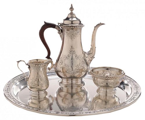 Gorham Sterling Coffee Service with