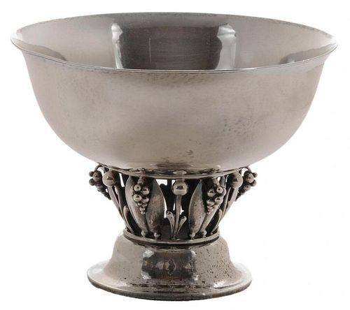 Georg Jensen Blossom Footed Sterling