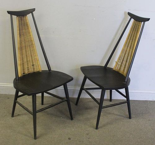 Midcentury Pair of Paul McCobb Style Chairs.