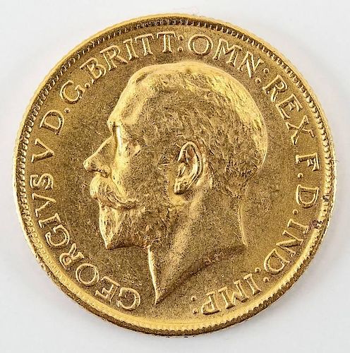 1916 British Gold Sovereign