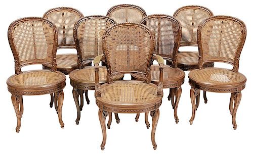 Set of Eight Provincial Louis XV Style