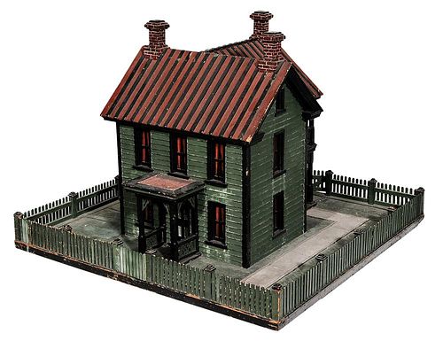 Scale Model of a Victorian House