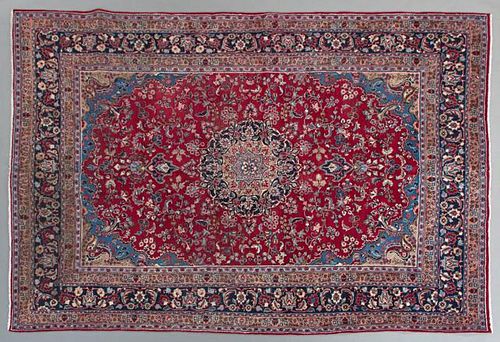 Mashad Carpet, 7' 10 x 11'6