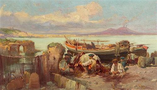 * Pietro Barucci, (Italian, 1845–1917), Fisherman