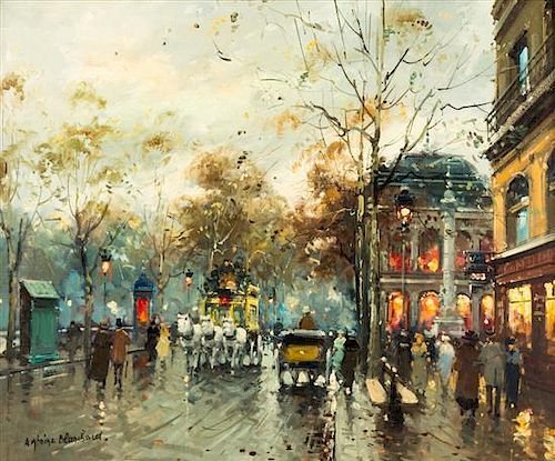 Antoine Blanchard, (French, 1910–1988), Theatre du Chatelet