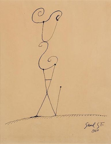 Saul Steinberg, (American, 1914-1999), Susan, 1960