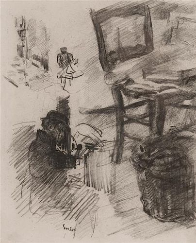 James Ensor, (Belgian, 1860-1949), Untitled (Sketchbook Page)