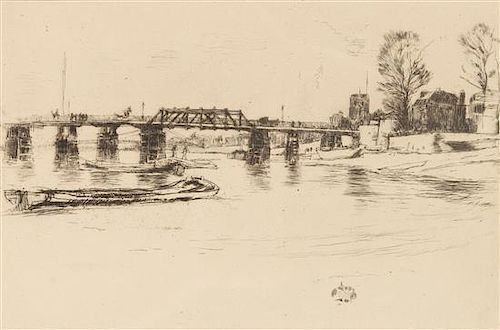 James Abbott McNeill Whistler, (American, 1834–1903), Fulham, 1879