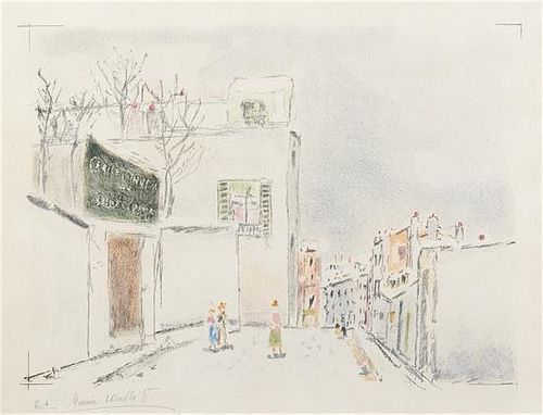* Maurice Utrillo, (French, 1883-1955), Soeurs du Sacre, Coeur de Jesus, c.1935