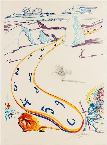 Salvador Dali, (Spanish, 1904-1989), Imaginations and Objects of the Future, 1975 (portfolio of 11)
