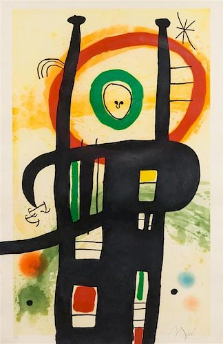 Joan Miro, (Spanish, 1893-1983), Le Grande Ordinateur, 1969