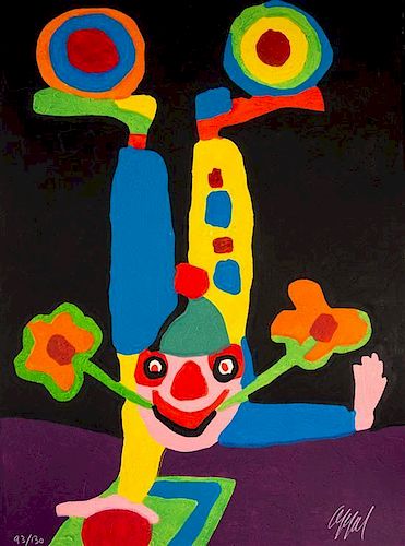 Karel Appel, (Dutch, 1921-2006), Circus Volumes I, II and III, 1978 (3 portfolios of 10)